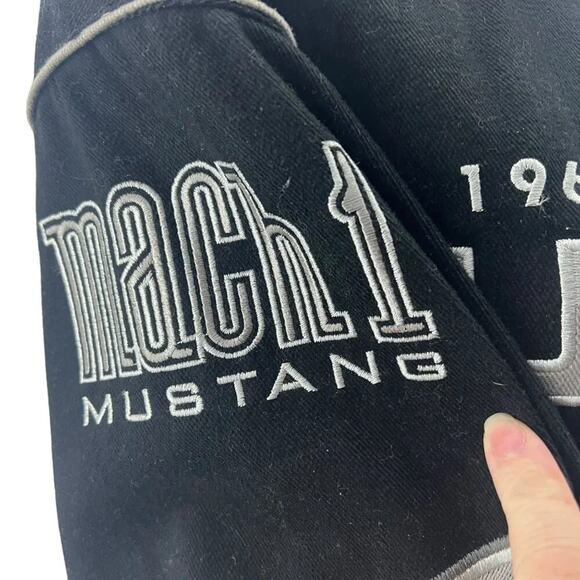 Vintage Jeff Hamilton JH Designs Ford Mustang 40th Cobra SVT Racing Jacket XL - Picture 4 of 11